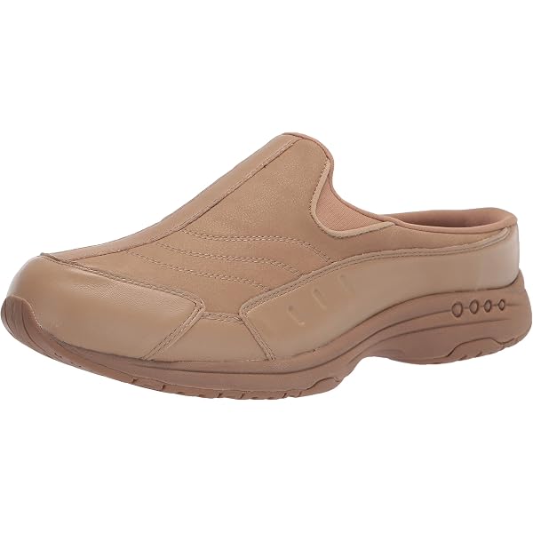 Mules Femme Easy Spirit Traveltime - Cuir Nappa, Semelle Intérieure Amovible Et Confortable