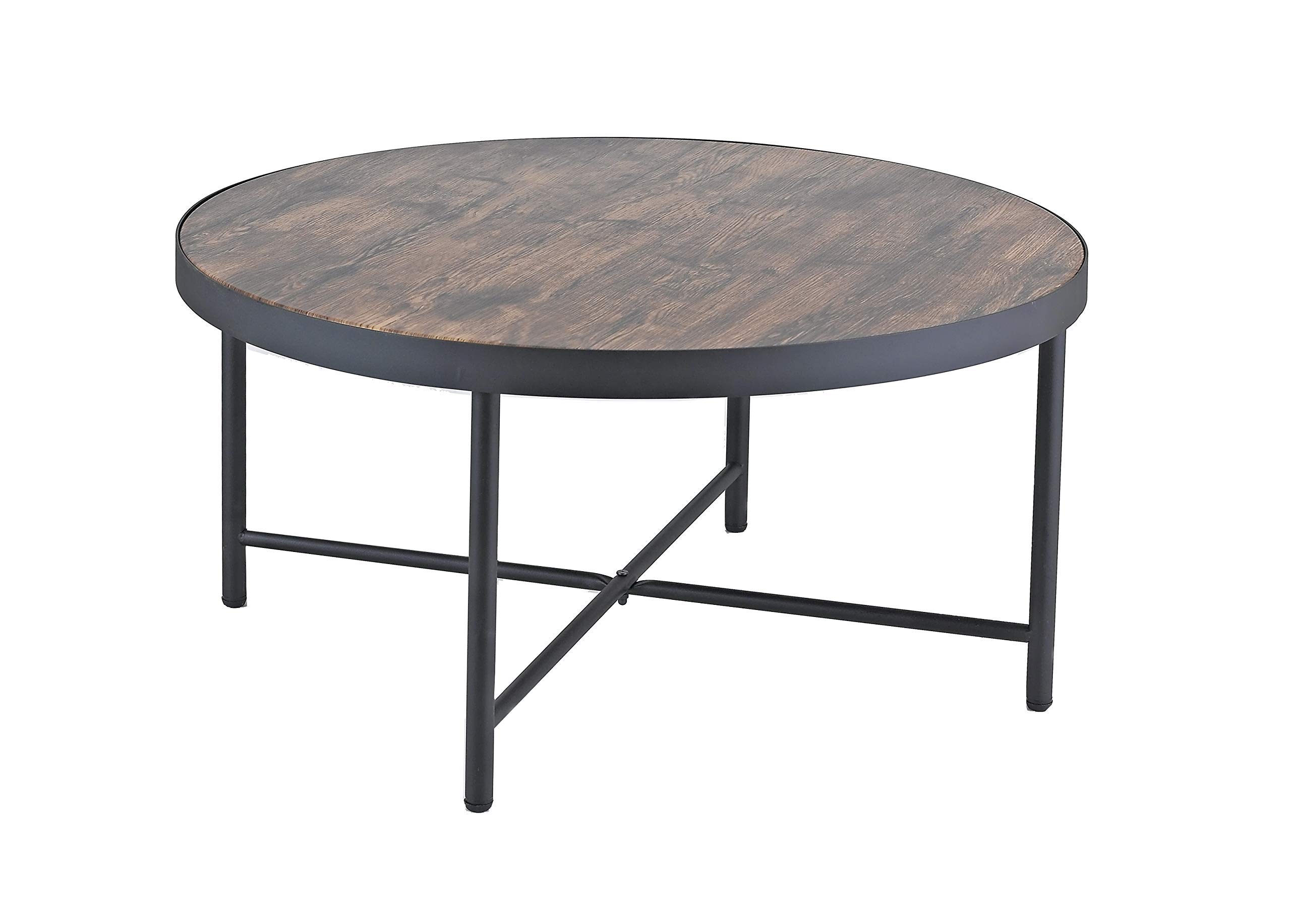 ASPECT Arcadia Round Vintage Wooden Coffee Table CFT42