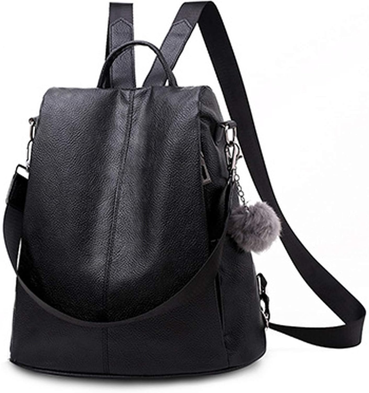 large black backpack women's