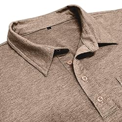 Men's Casual Polo Shirts Classic Short Sleeve