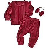 Aalizzwell Infant Baby Girl Fall Winter Outfit