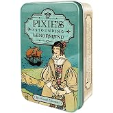 Pixie's Astounding Lenormand: 36-Card Petit Lenormand Deck, Pamela Colman Smith Inspired Collages by Edmund Zebrowski, 132-Page Guidebook, Travel Divination Set, Historical Tarot Illustrations