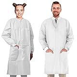 AMZ Medical Supply Disposable Lab Coats for