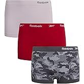 Reebok Women's 3" Inseam Boyshort Underwear (3-Pack)