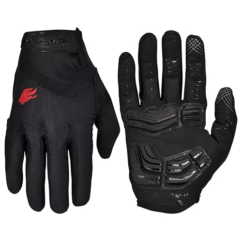 Guantes de bicicleta de dedo completo FIRELION para hombre / mujer