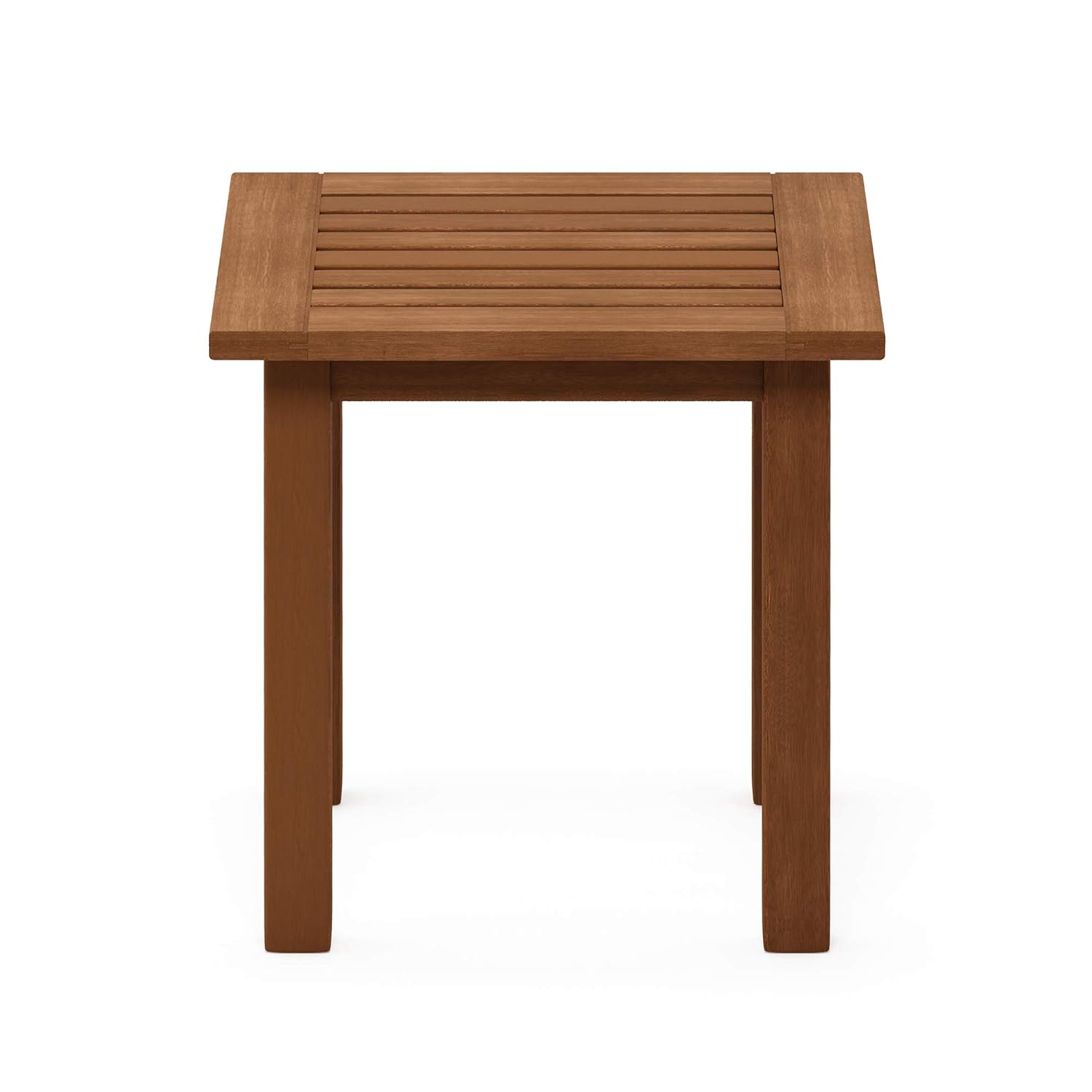 Natural Furinno Fg18506 Tioman Hardwood Patio Furniture Outdoor End Table Patio Lawn Garden Side Tables