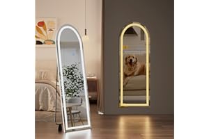 Koonmi Full Length Mirror with LED Lights 56"x20"
