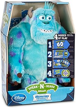 Disney Sulley Speak-N-Scare Talking 
