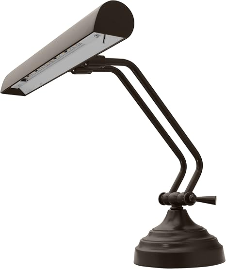 black piano lamp