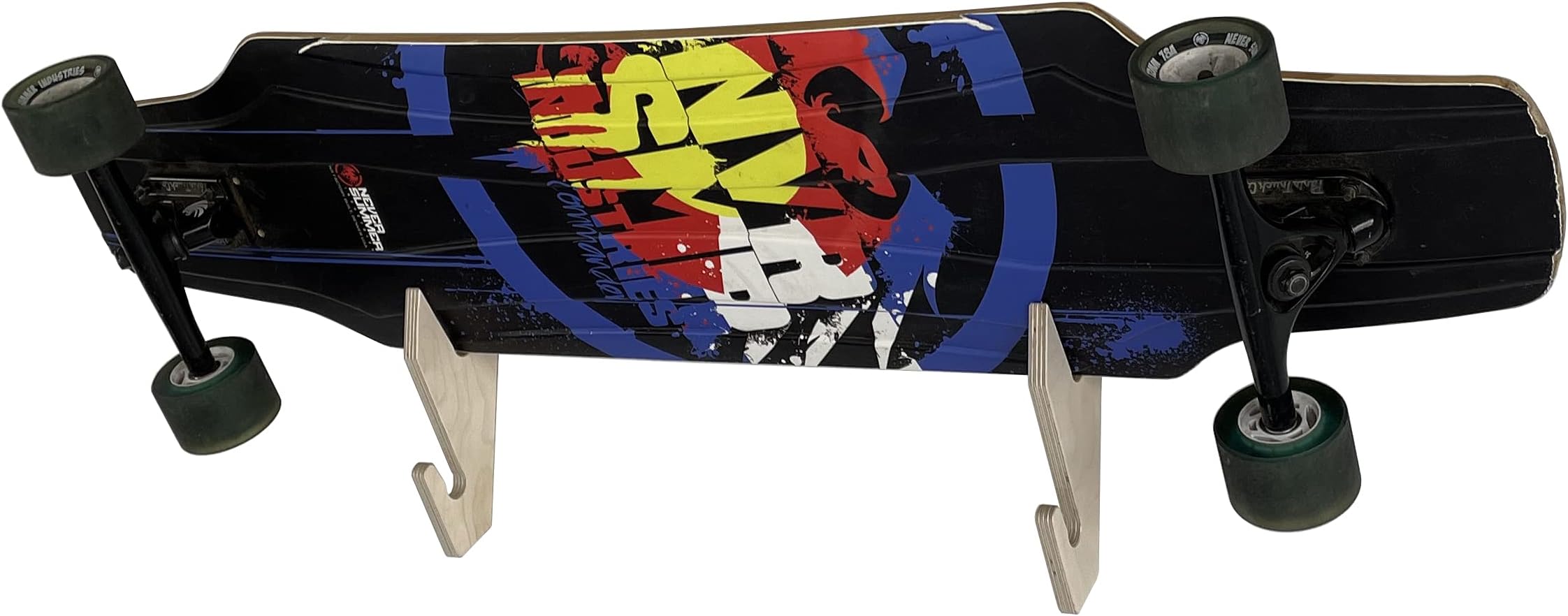Longboard Wall Rack Mount - Holds 1 Board