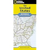 National Geographic United States Map (folded with flags and facts) (National Geographic Reference Map)