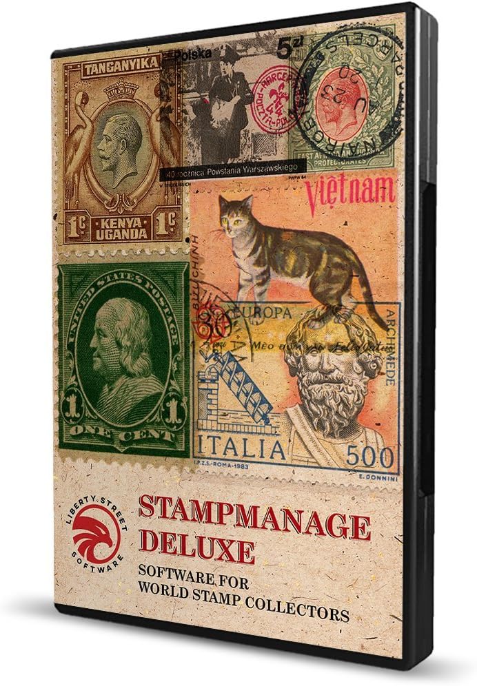 Stamp Collecting Software StampManage Deluxe 2017 With
