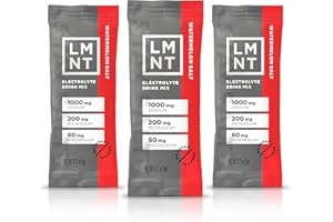 LMNT Keto Electrolyte Powder Packets | Paleo Hydration Powder | No Sugar, No Artificial Ingredients | Watermelon Salt | 30 St