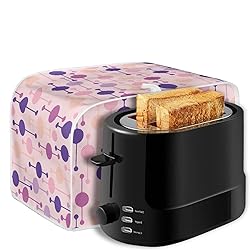 Coldinair Colorful Circle Pattern Two Slice Toaster