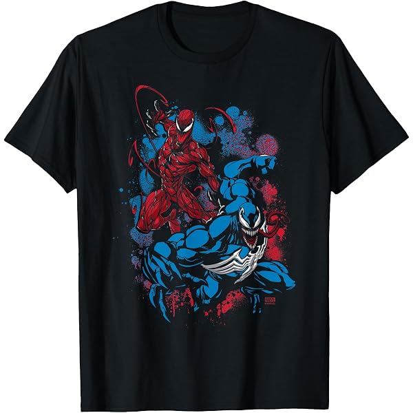 Maglietta Marvel Venom Uomo – Faccia Classica Del Simbionte, Cotone Morbido, Stampe Ufficiali