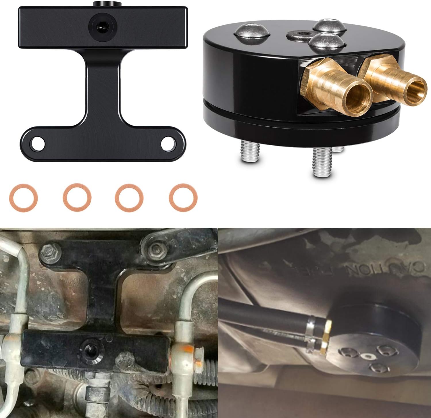 Powerstroke Duramax Fuel Filter Delete Tool for 20032009 Dodge 5.9L Cummins Diesel & Fuel Tank