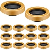Marsui 12 Pack Wax Ring for Toilet, Thick Gasket 3-4 Inch Waste Line | Gas Odor Watertight Seal, 3 Inch 4 Inch Drain Fit, Leak Proof Base Install, Heavy Duty Petroleum Wax Gasket