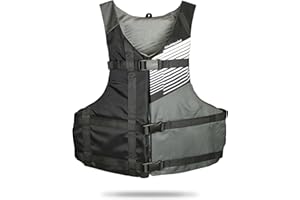 Stohlquist FIT Adult Life Jacket, US Coast Guard Approved Type III Life Vest, PFD for Men and Women, Easily Adjustable, Lightweight and High Buoyancy - Universal Fit (30-52" Chest)