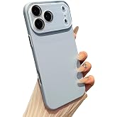 Caseative for iPhone 17 Case, Blue | Solid Color Full Camera Lens Protection