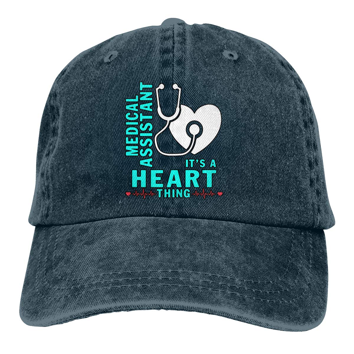 Unisex Medical Assistant Heart Vintage 