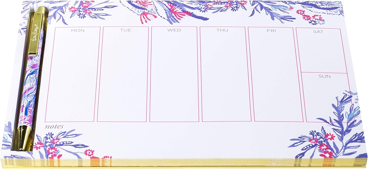 Best Lily Pulitzer Desk Calendar