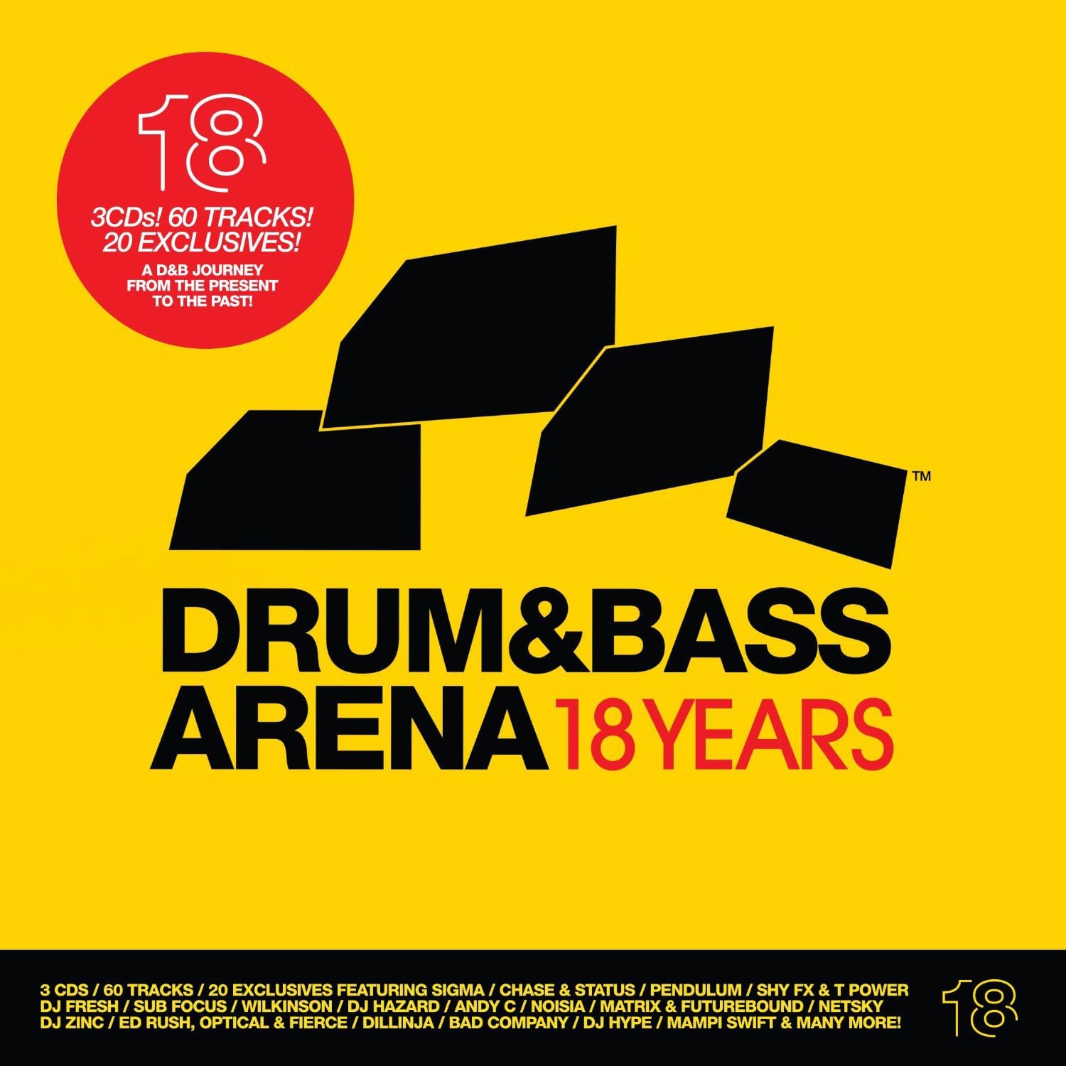 Drum & Bass Arena 18 Years Amazon.co.uk