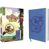 NKJV, Adventure Bible, Leathersoft, Blue, Full Color