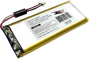 ZZcell® ALM990 Battery Replacement for ADT Panel SmartThings, 823990, 10-000014-001, 2GIG GC3 Panel, SP1-GC3, GC3e Panel 3.7Volts 3800mAh
