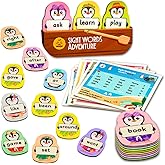 Zicster Sight Words Adventure Game | 300 High-Frequency Words for Pre-K to Grade 2 | Sight Word Flash Cards | Preschool Learning Activities | Classroom Must Haves | Kids Ages 3–6 | Up to 4 Players