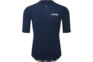LE COL Men's Ride Jersey| Short Sleeve Cycling Shirt | Lightweight Breathable Moisture Wicking| S - XL