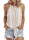 Asvivid Womens Sleeveless Crew Neck Tank Tops Camis
