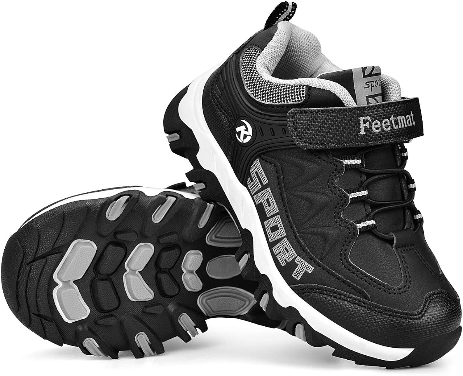  | Feetmat Boys Hiking Shoes Waterproof Kids Sneaker | Sneakers