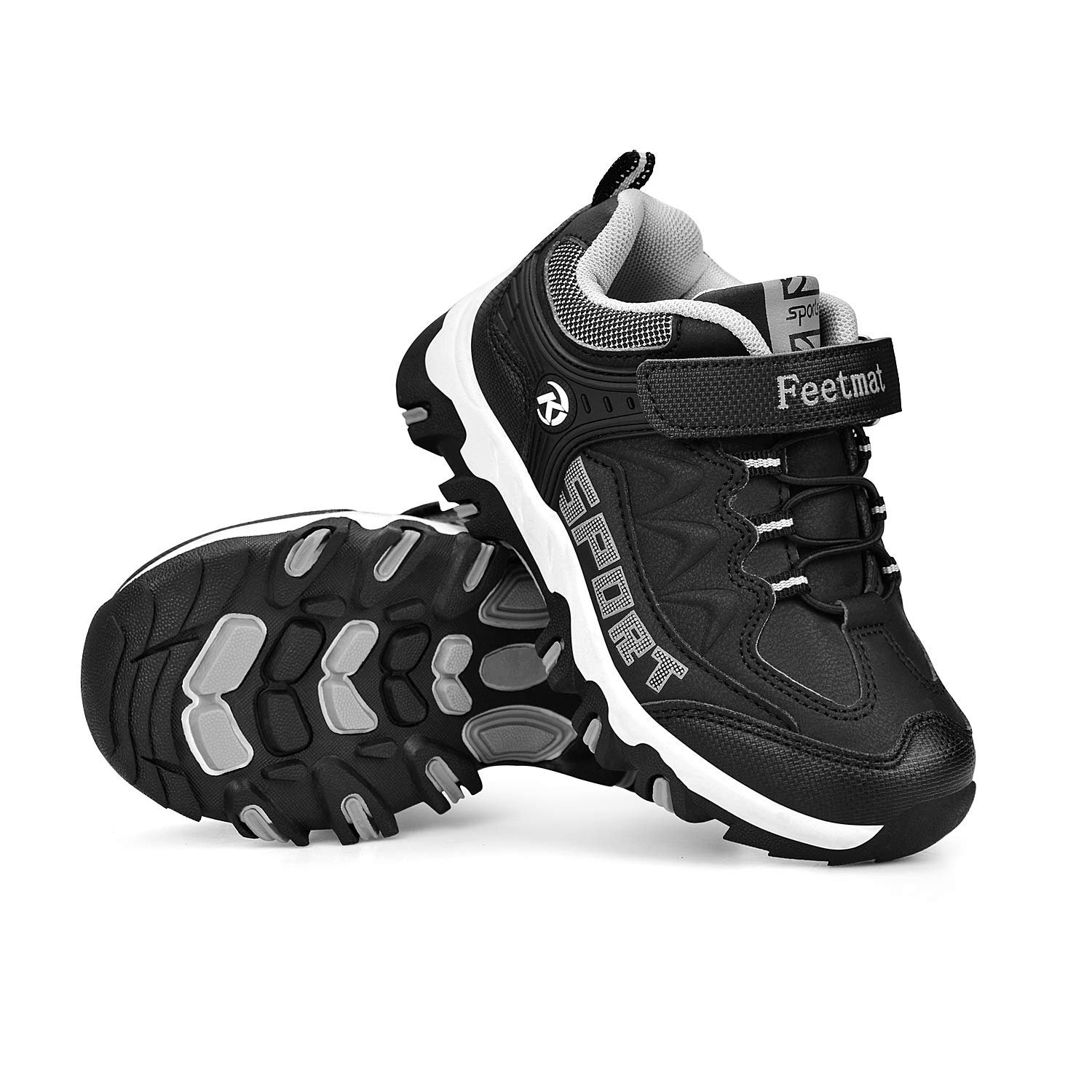 Feetmat Kids Hiking Shoes Waterproof Running Sneaker for Boys Girls