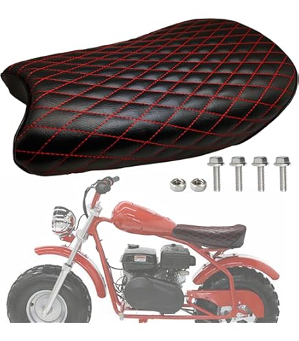 JMCHstore New Black Seat Cover for Coleman ct200uex Mini Bike 196cc, Hisun ct200u-ex 200cc Trail Bike Cushion Replacement Parts (Black) : Automotive