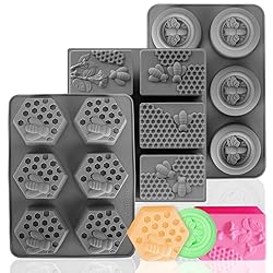 (More Styles Optional) Fuehbur 3 Pack Bee Soap