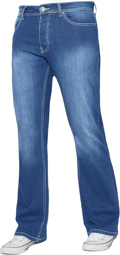Herren Jeans Mit Weitem Bein