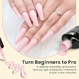 Phoenixy Gel Nail Polish Set 42 Pcs UV/LED Soak Off Glossy Matte Top Coat view 3