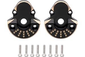 POWMOK Redcat Ascent 18 40g Black Coating Brass Outer Portal Housing for 1/18 RC Crawler Redcat Ascent 18 Upgrades Parts