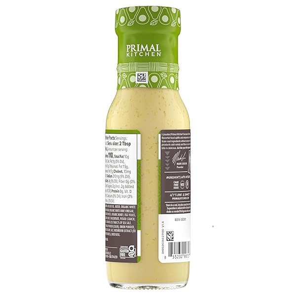 PRIMAL KITCHEN CILANTRO LIME DRESSING, PACK OF 1