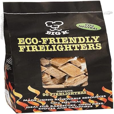 Galleon Fireplaces 96 Eco-Friendly Firelighters FSC Recycled 100%