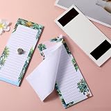 Zuimei 3 Pack Magnetic Shopping List Pad Fridge Notepad with Pen Clip view 6