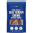 Natural Rapport Beef Tendon Dog Treats - The Only Beef Tendon Chews Dogs Need- All Natural Dog Treats for Small and Large Dogs (5 Chews)