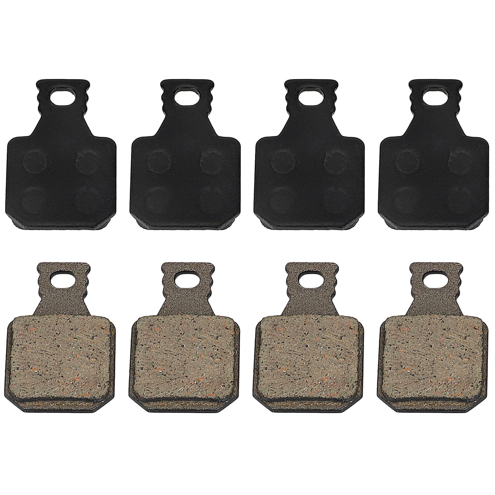 IUSOT For Magura MT5 Brake Pads, 4 Pairs Disc Brake Pads, Bike Disc Brake Pads, for Magura Brake Pads M5 M7 MT5 MT5E MT7 MT7 PRO MT8 MT Trail SH901, Bicycle Brake Pads, Exceptional Noise Reduction
