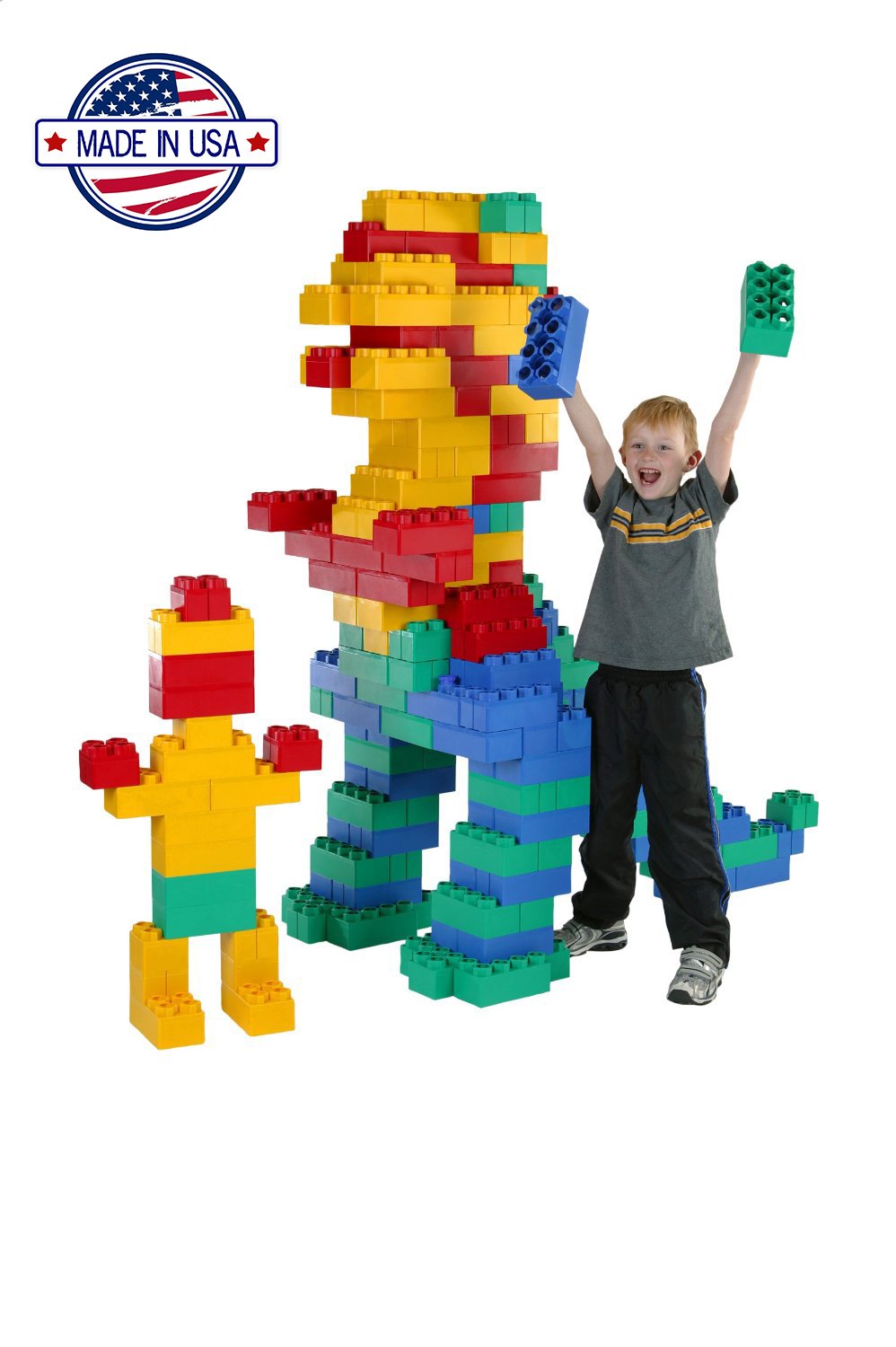192pc Jumbo Blocks - Jumbo Set (Made in the USA)