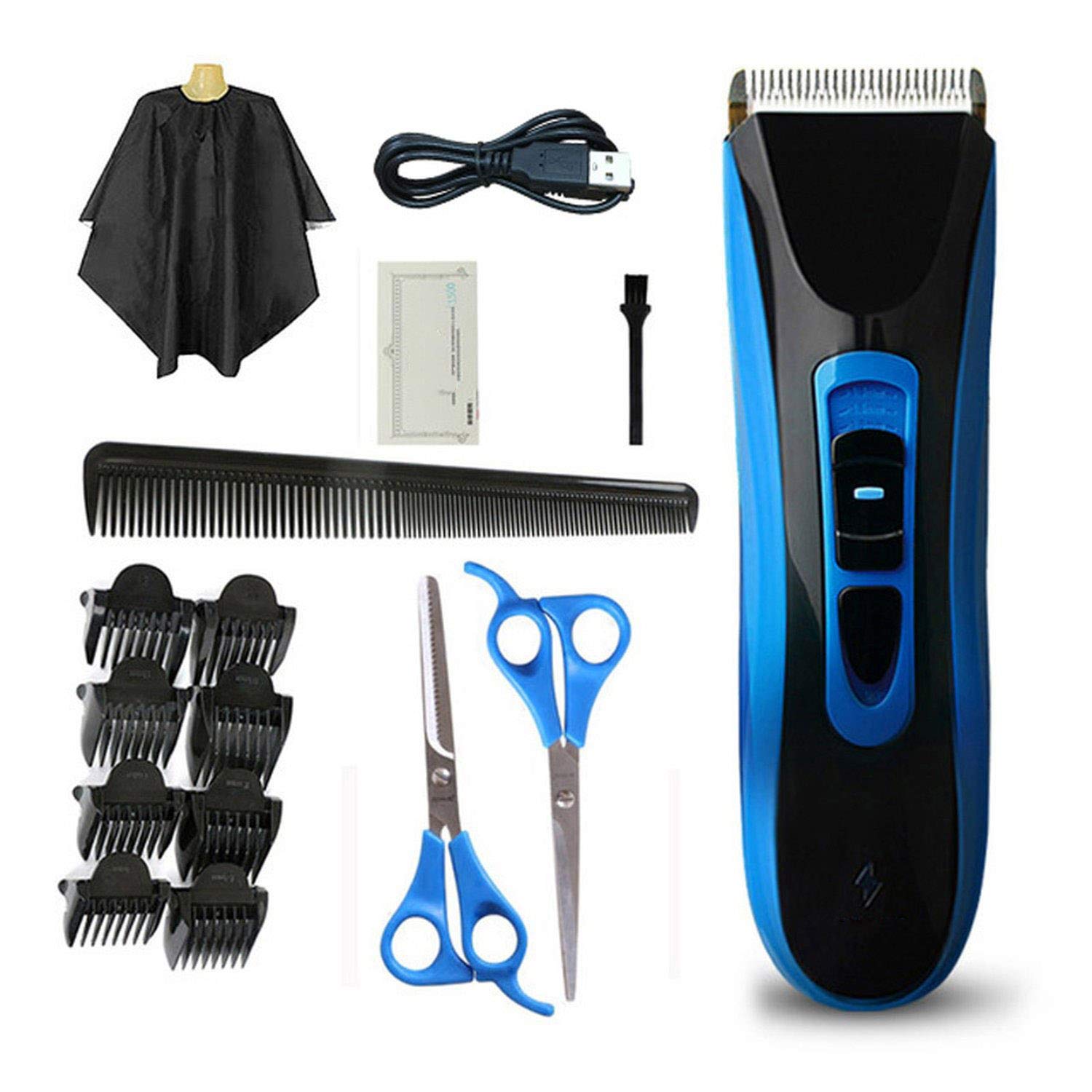 Amazon Com Grade Waterproof Hair Trimmer Cordless Hair Clipper