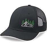 SHOHELL Bigfoot Trucker Hat - Baseball Cap for Men & Women, Adjustable Snapback Hat with Mesh Back, Fishing & Golf Hat