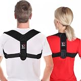Schiara Posture Corrector for Men and Women Adjustable Back Support view 1