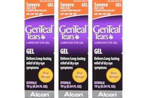 GenTeal Severe Dry Eye Relief Lubricant Eye Gel 0.34 oz (Pack of 3)