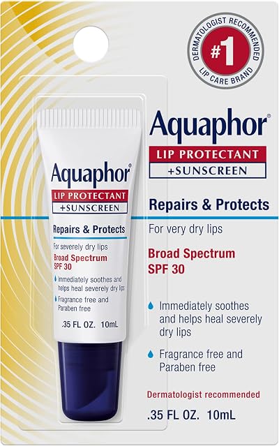 Aquaphor Lip Repair with Protect 0.35 fl oz Carded Pack