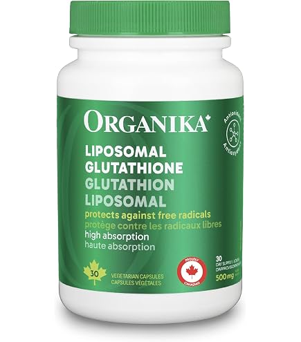 Organika Canadian-Made L-Glutathione (Reduced), Antioxidant and Detox  Support -100 Caps : Amazon.ca: Health & Personal Care